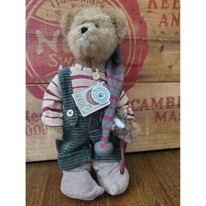 Boyds Bear Riding Stick Horse Plush Teddy Posable Trevor T Elfbeary Nursery